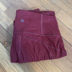 Athleta Maroon leggings